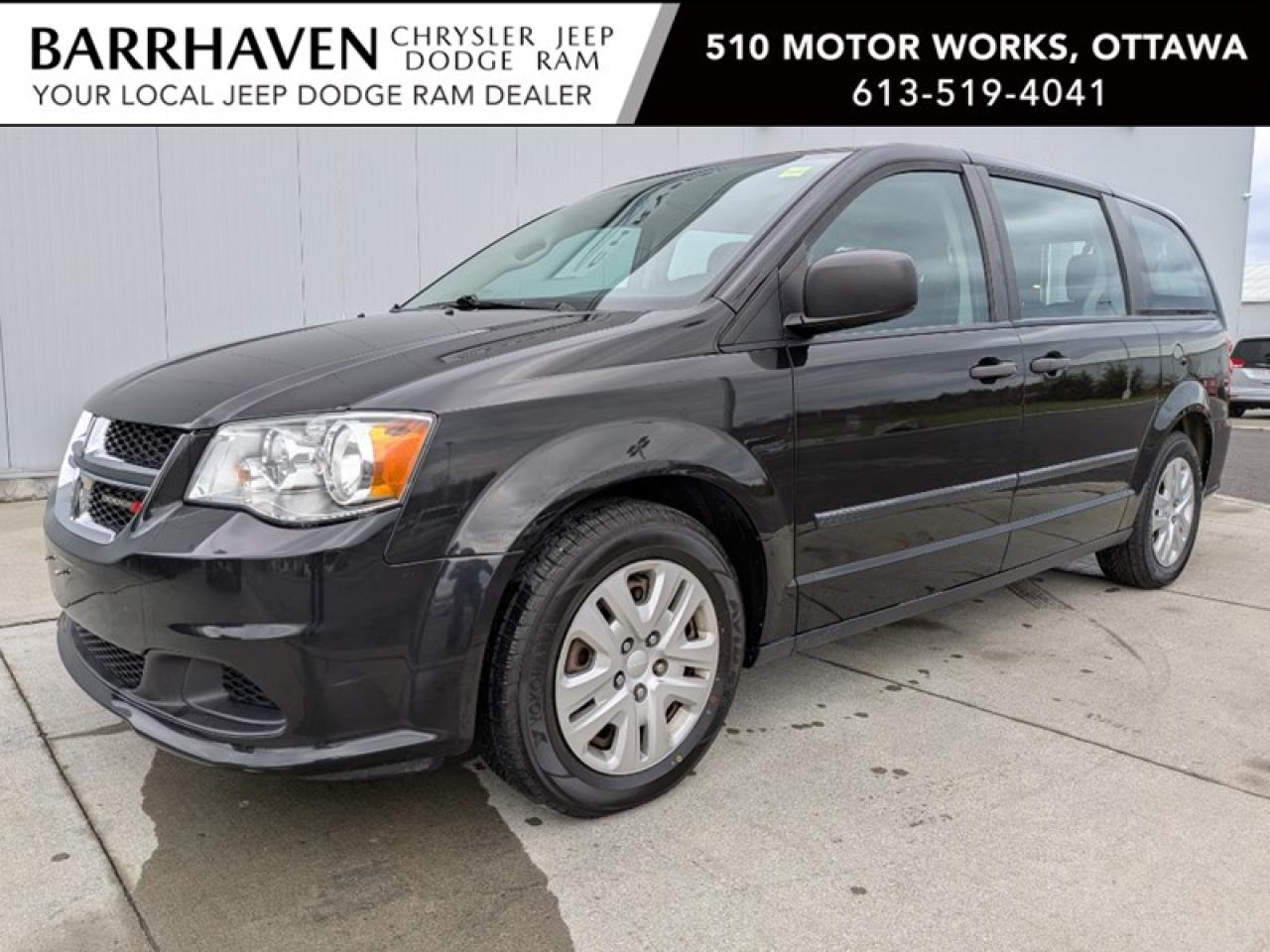 Used 2017 Dodge Grand Caravan Canada Value Package | 3rd Row Stow N Go for sale in Ottawa, ON