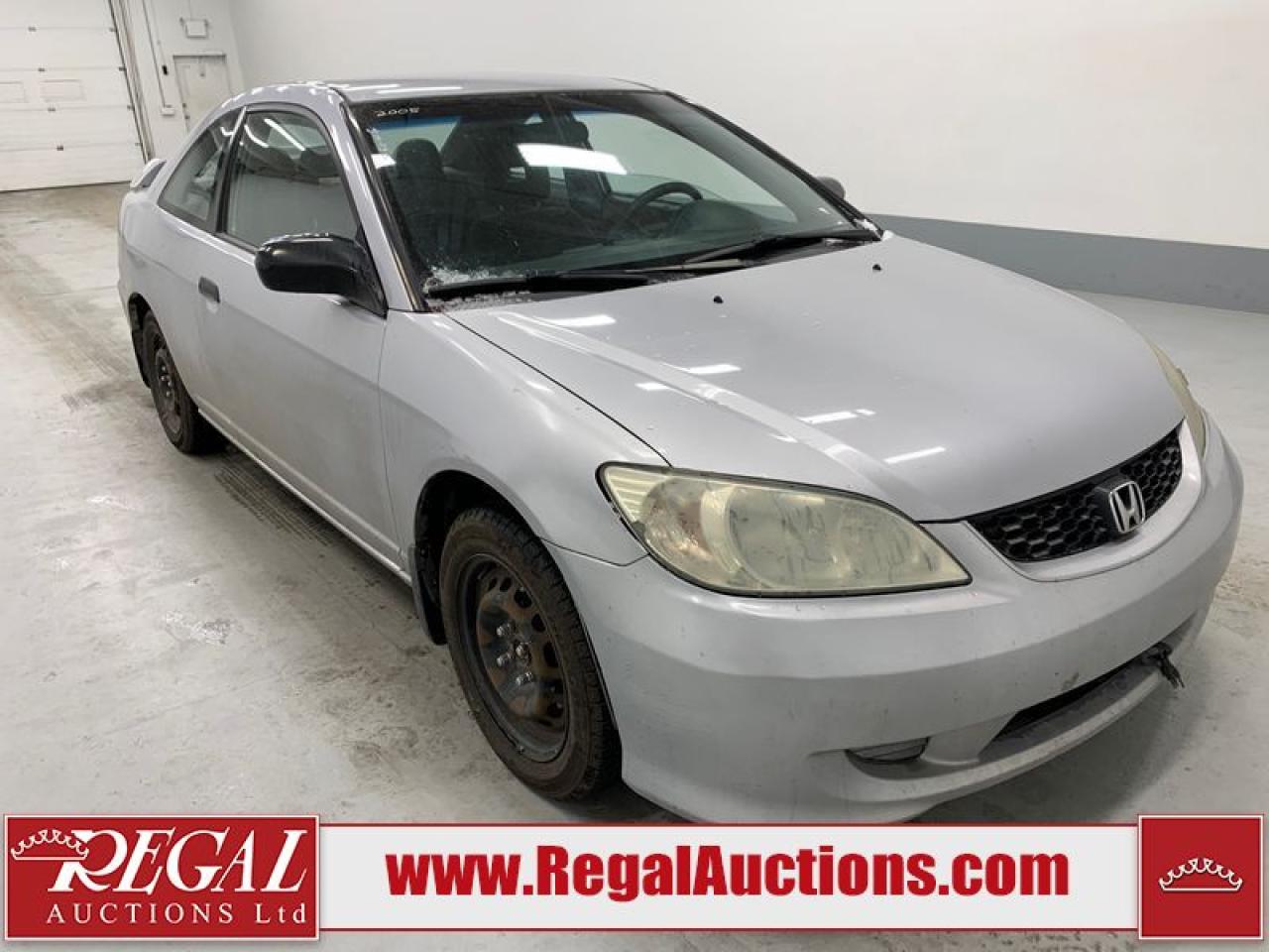 Used 2005 Honda Civic DX for sale in Calgary, AB