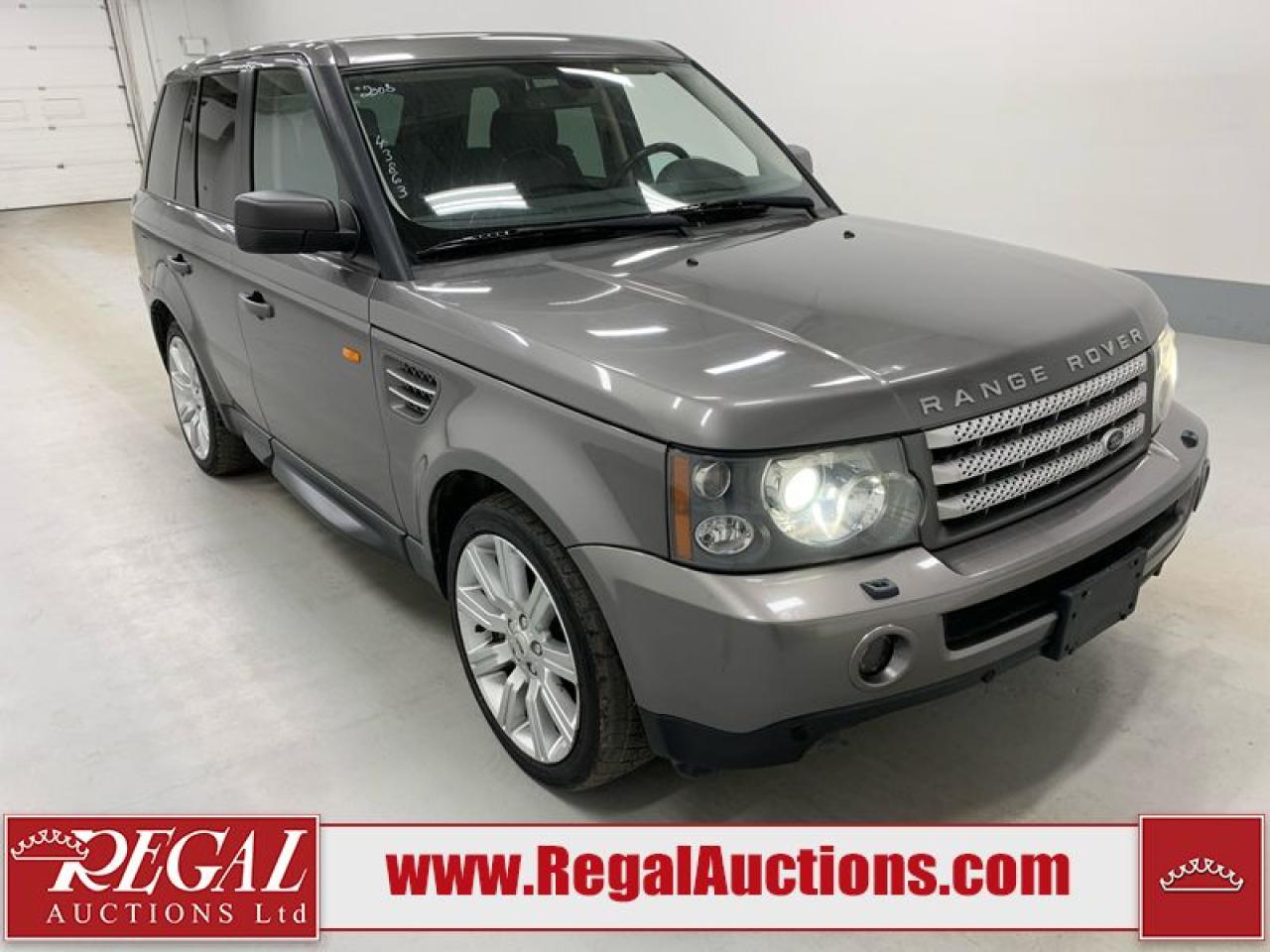 Used 2008 Land Rover Range Rover SPORT for sale in Calgary, AB