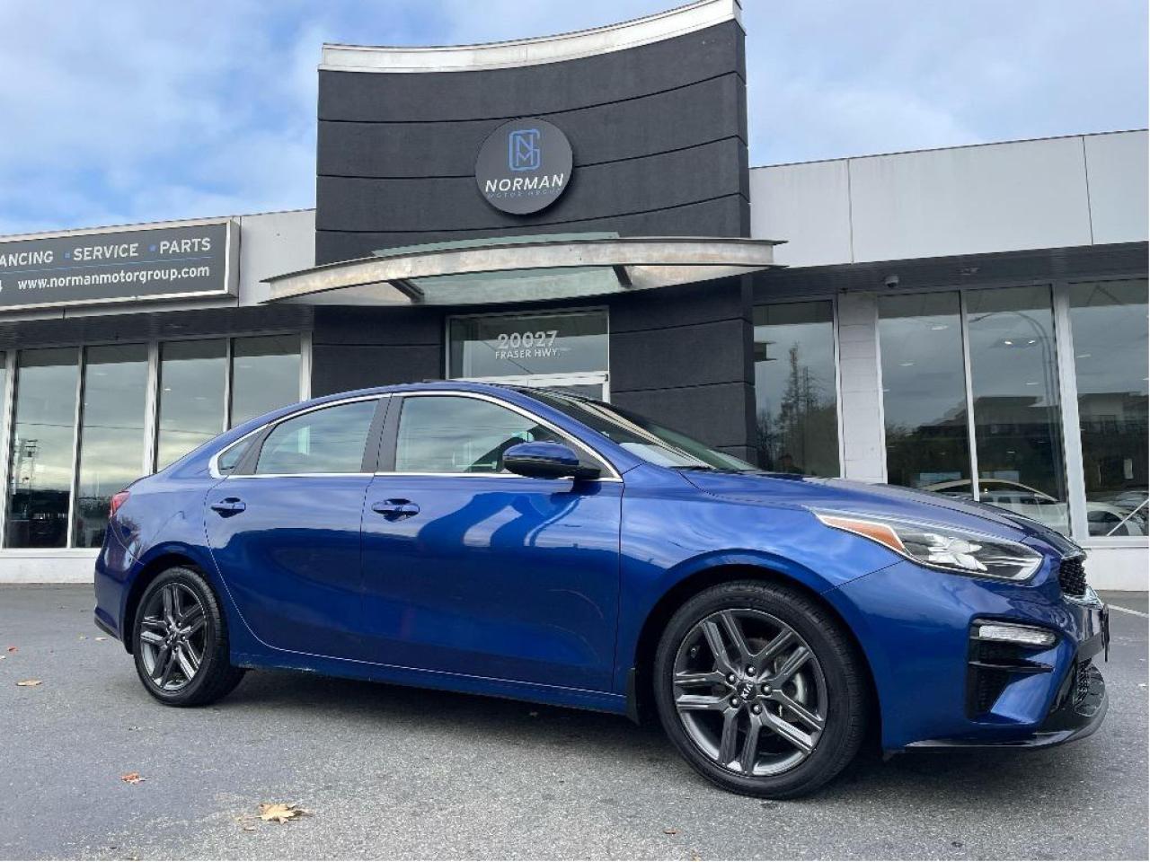 Used 2021 Kia Forte EX Premium SUNROOF HEATED SEATS/WHEEL CAMERA for sale in Langley, BC