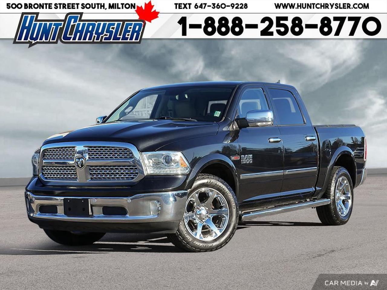 Used 2018 RAM 1500 LARAMIE | DIESEL | LEATHER | 8.4 | NAVI | VENTED & for sale in Milton, ON