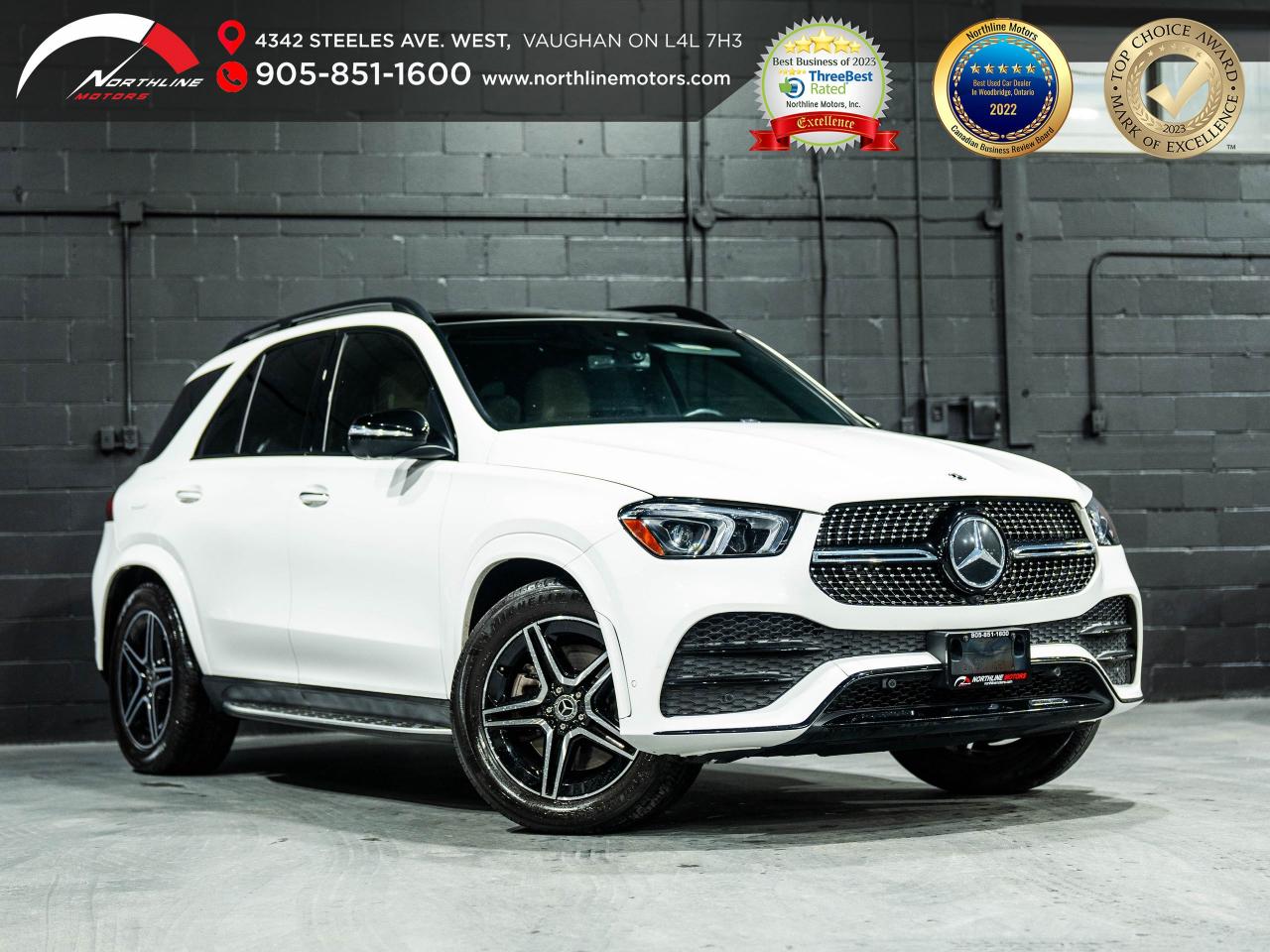 Used 2022 Mercedes-Benz GLE GLE 450 /7 PASS/PANO/NAV/360 CAM/CLEAN CARFAX for sale in Vaughan, ON