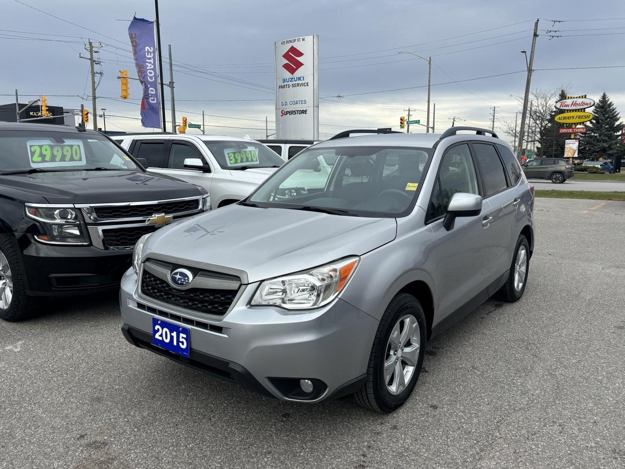 Used 2015 Subaru Forester Convenience AWD ~Camera ~Heated Seats ~Alloys for sale in Barrie, ON