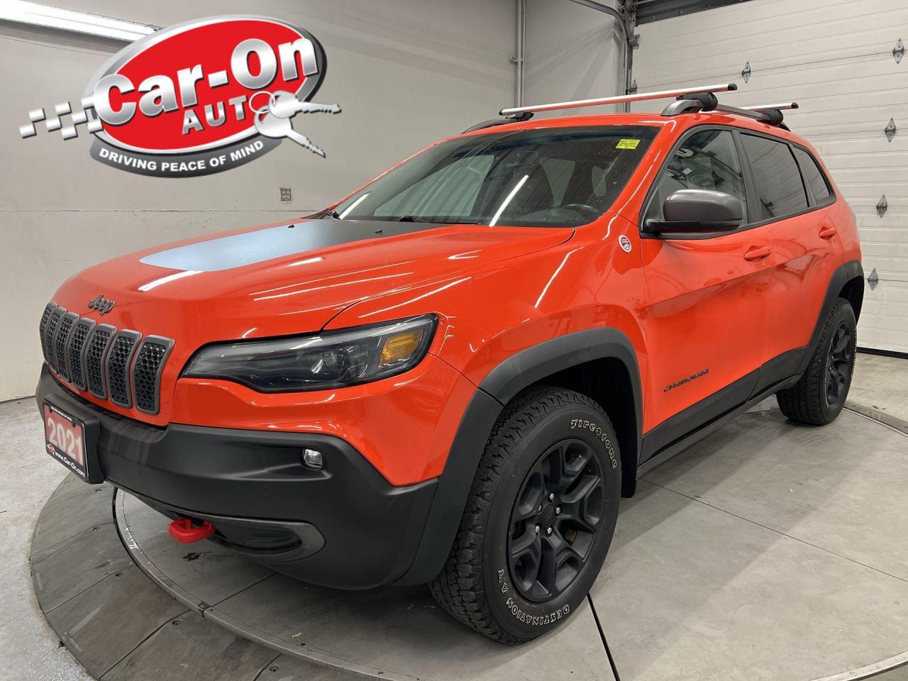 Used 2021 Jeep Cherokee V6 TRAILHAWK 4x4 | LEATHER |CARPLAY |REMOTE START for sale in Ottawa, ON