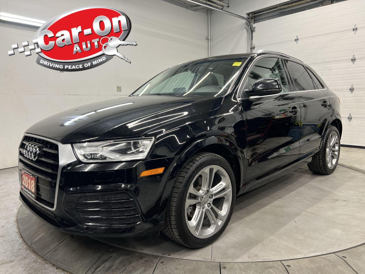 Used 2018 Audi Q3 PROGRESSIV AWD | PANO ROOF | LEATHER | LOW KMS! for sale in Ottawa, ON