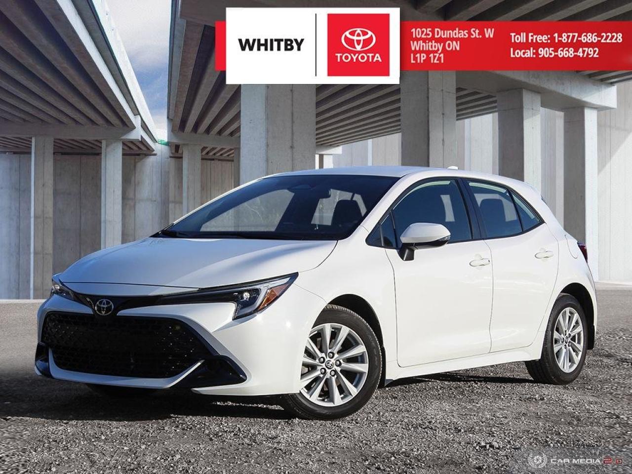 Used 2024 Toyota Corolla Hatchback CVT for sale in Whitby, ON