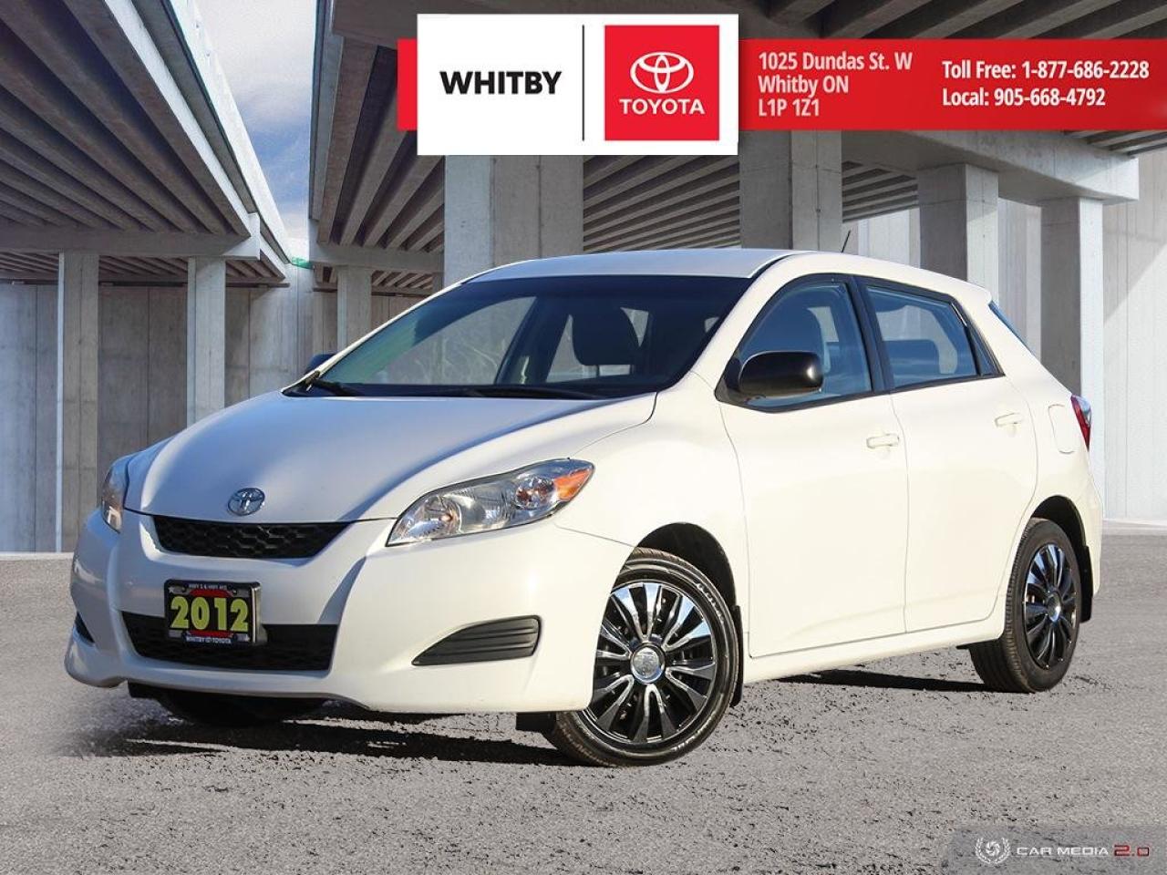 Used 2012 Toyota Matrix HATCHBACK for sale in Whitby, ON