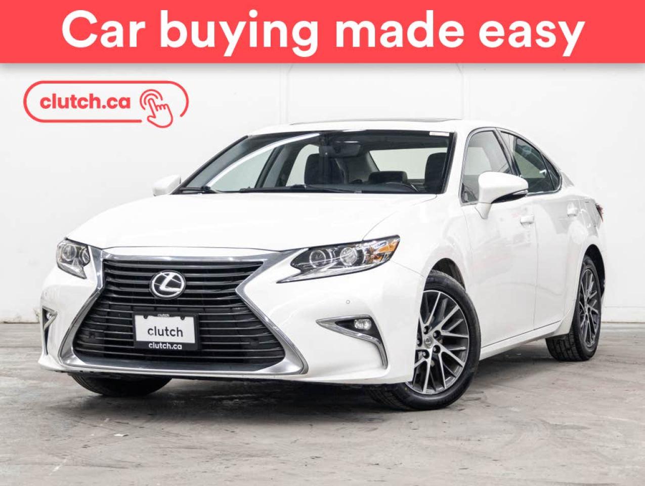 Used 2016 Lexus ES 350 Base w/ Power Sunroof, Dual Zone A/C, Rearview Cam for sale in Toronto, ON