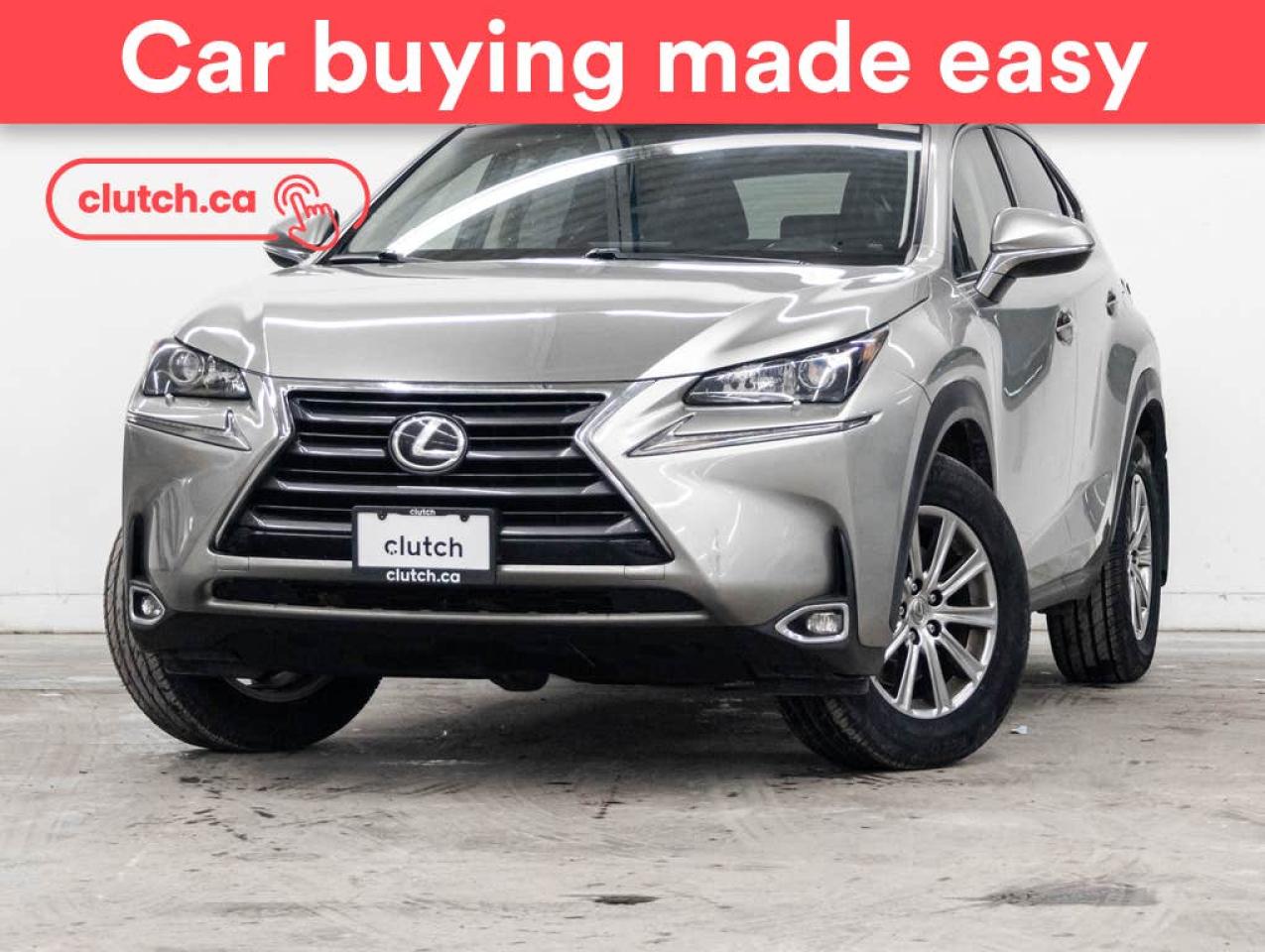 Used 2017 Lexus NX 200t AWD w/ Heated Front Seats, Dual-Zone A/C, Rearview Cam for sale in Toronto, ON