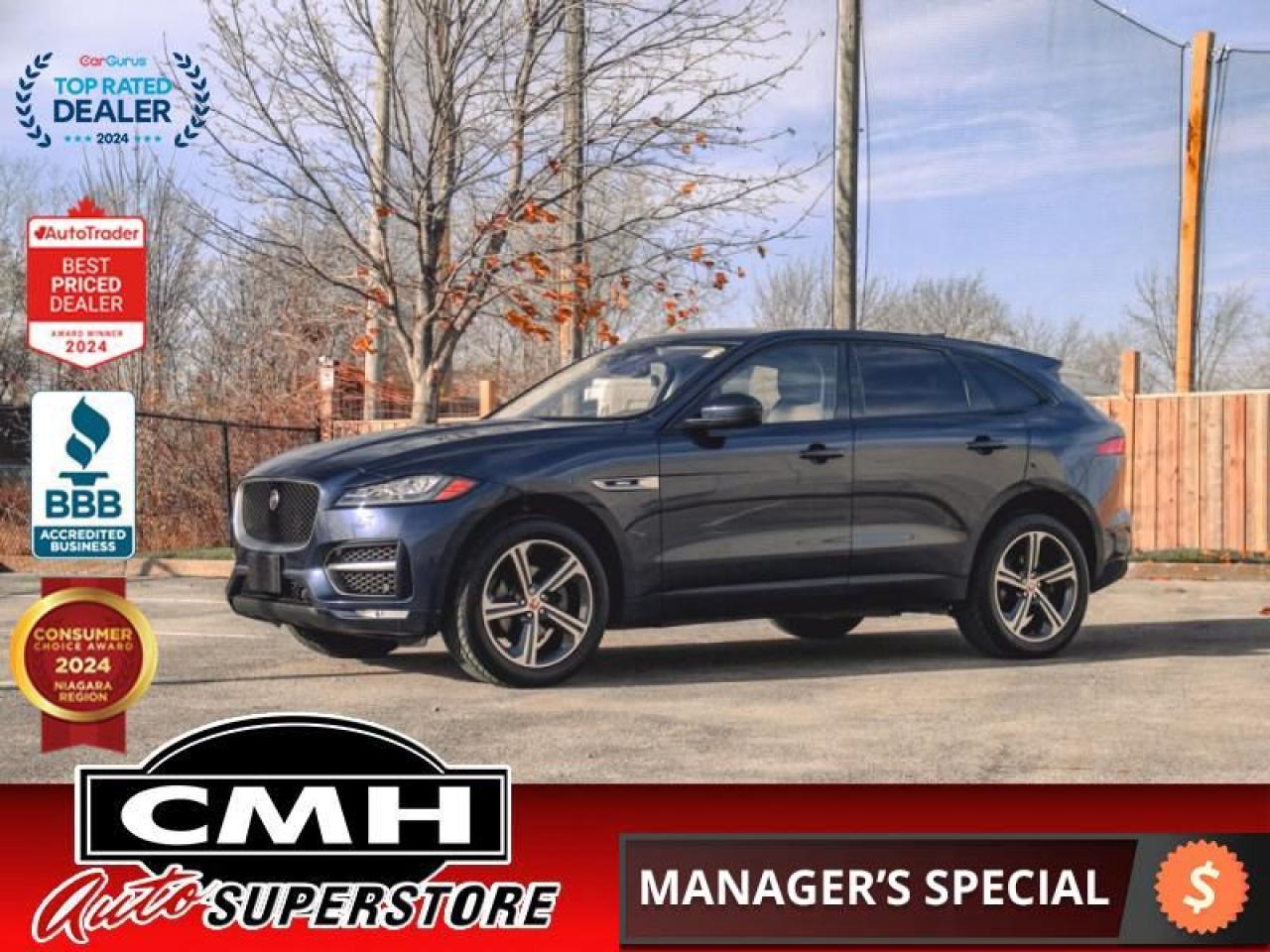 Used 2017 Jaguar F-PACE 20d R-Sport  **DIESEL - PANO ROOF** for sale in St. Catharines, ON