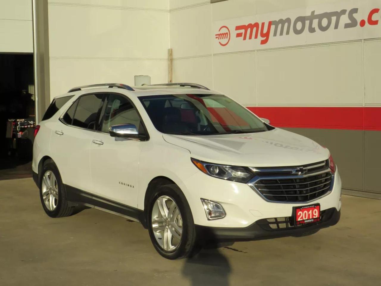 Used 2019 Chevrolet Equinox Premier (**ALLOY RIMS**LEATHER**PANORAMIC SUNROOF**HEATED SEATS**FOG LIGHTS**POWER SEATS**REVERSE CAMERA**DIGITAL TOUCHSCREEN**PUSH BUTTON START**NAVIGATION**BLUETOOTH**CRUISE CONTROL**) for sale in Tillsonburg, ON