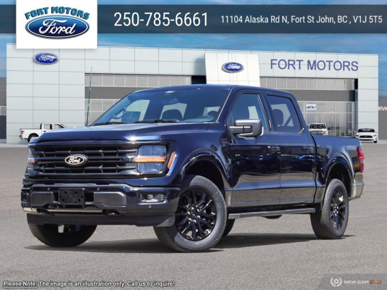 New 2024 Ford F-150 XLT  - Tow Package for sale in Fort St John, BC