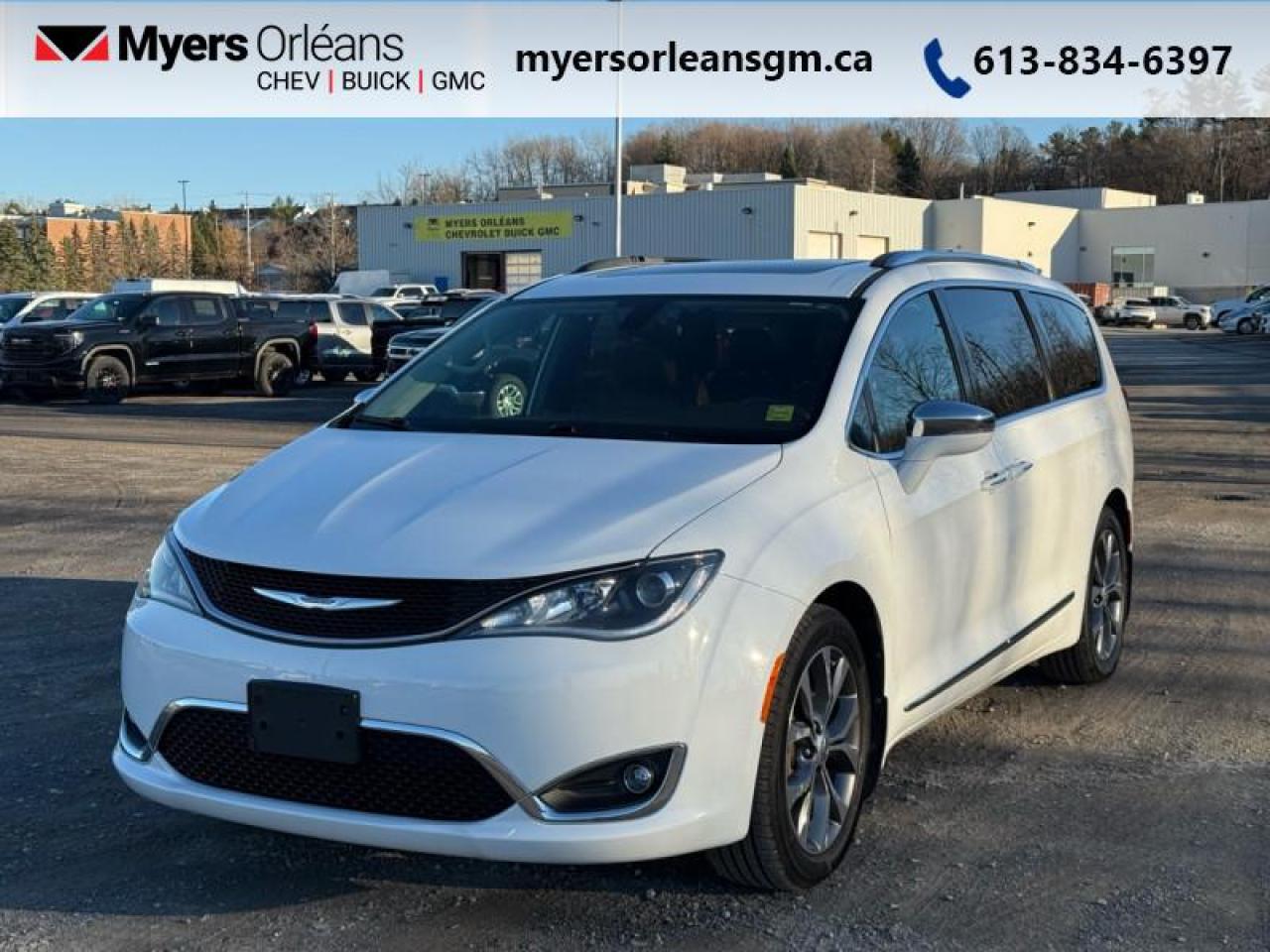 Used 2017 Chrysler Pacifica Limited  - Navigation -  Leather Seats for sale in Orleans, ON