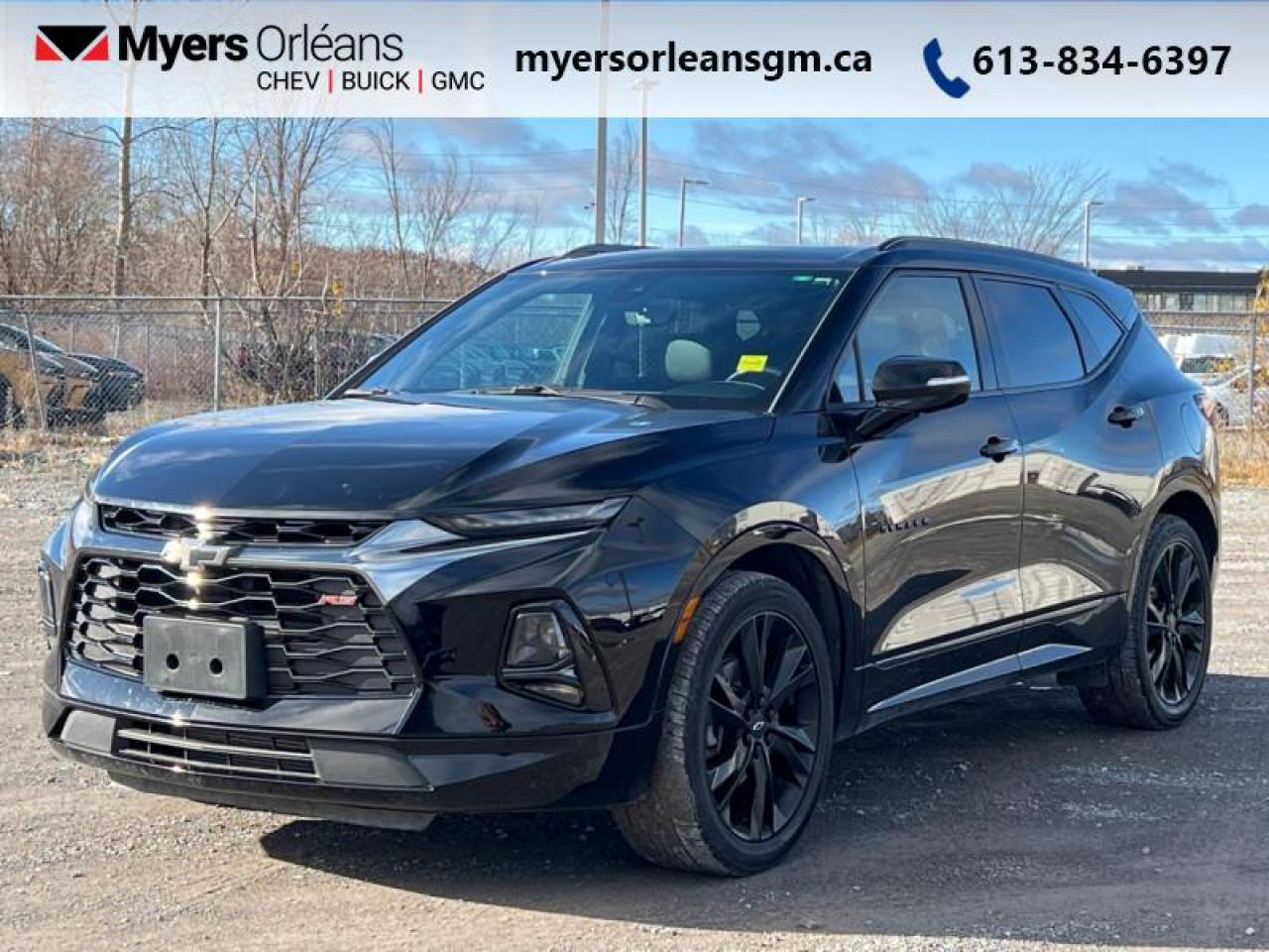 Used 2020 Chevrolet Blazer RS  - Navigation -  Leather Seats for sale in Orleans, ON