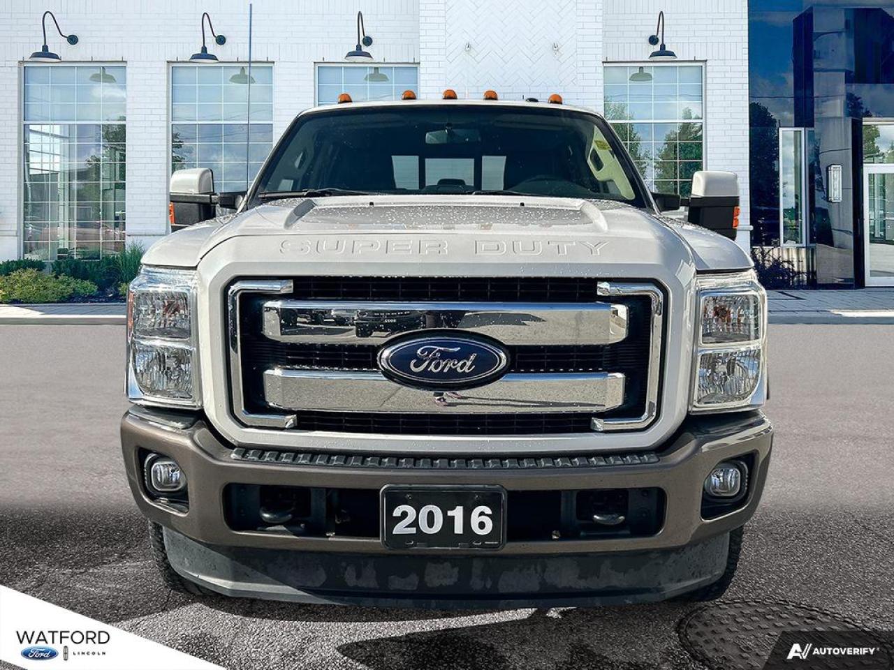 Used 2016 Ford F-350 Super Duty SRW 4 RM, Cabine multiplaces 156 po, King Ranch for sale in Watford, ON