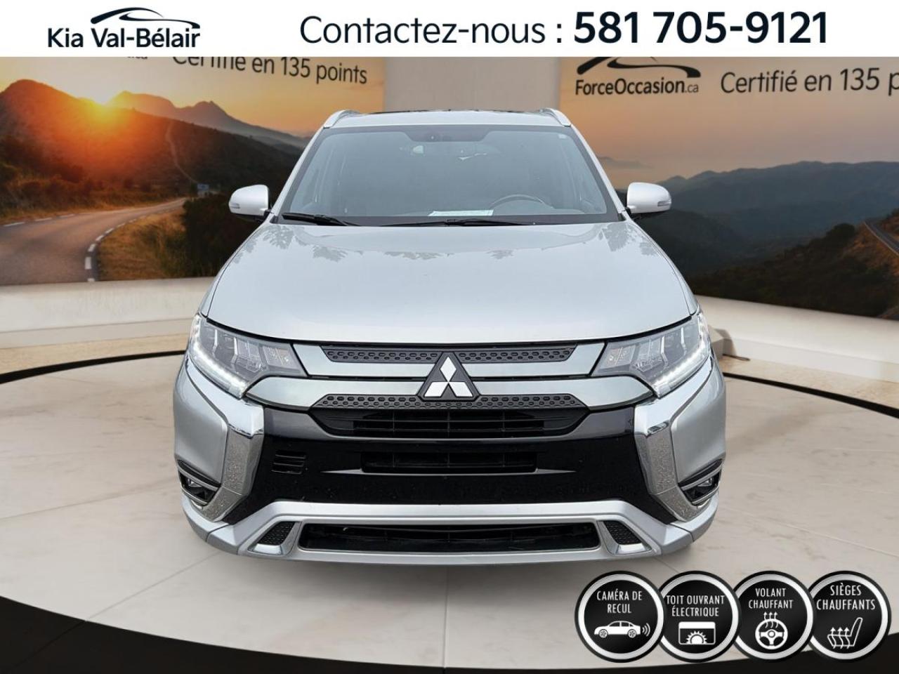 Used 2019 Mitsubishi Outlander Phev GT *S-AWC *CUIR *TOIT *CAMERA *HAYON ELECTRIQUE for sale in Québec, QC