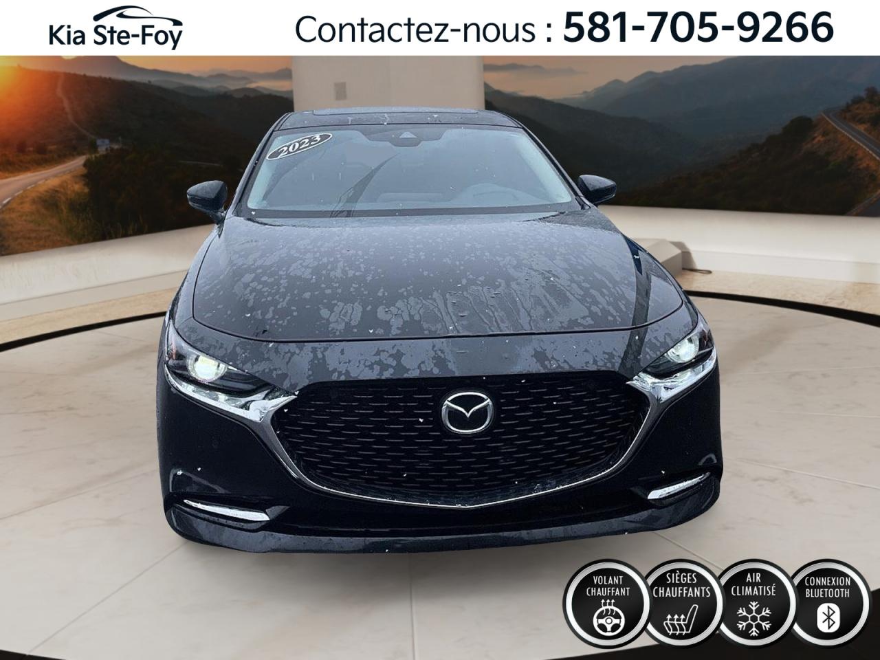 Used 2023 Mazda MAZDA3 GT* TURBO* AWD* GPS* TOIT* CUIR* BIZONE* CRUISE* for sale in Ste-Foy, QC