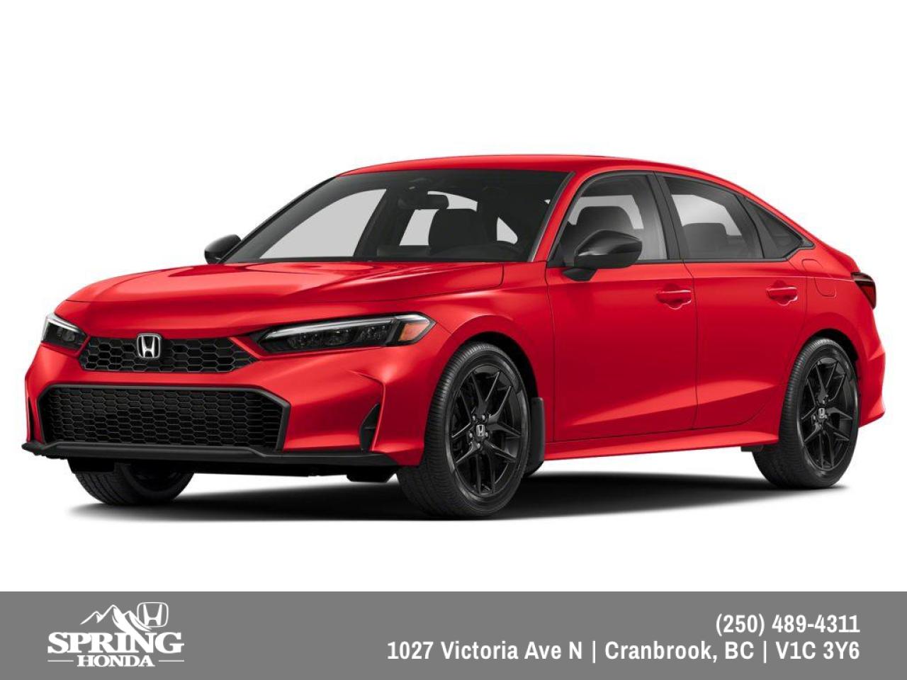 New 2025 Honda Civic Sport for sale in Cranbrook, BC