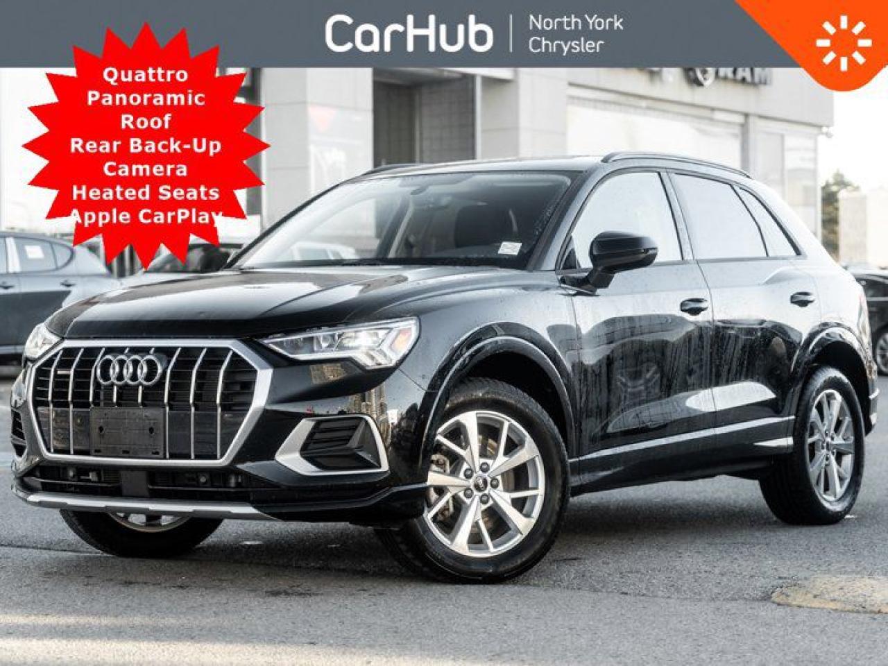 Used 2022 Audi Q3 Komfort Panoramic Roof Rear Back-Up Camera Front Heated Seats for sale in Thornhill, ON