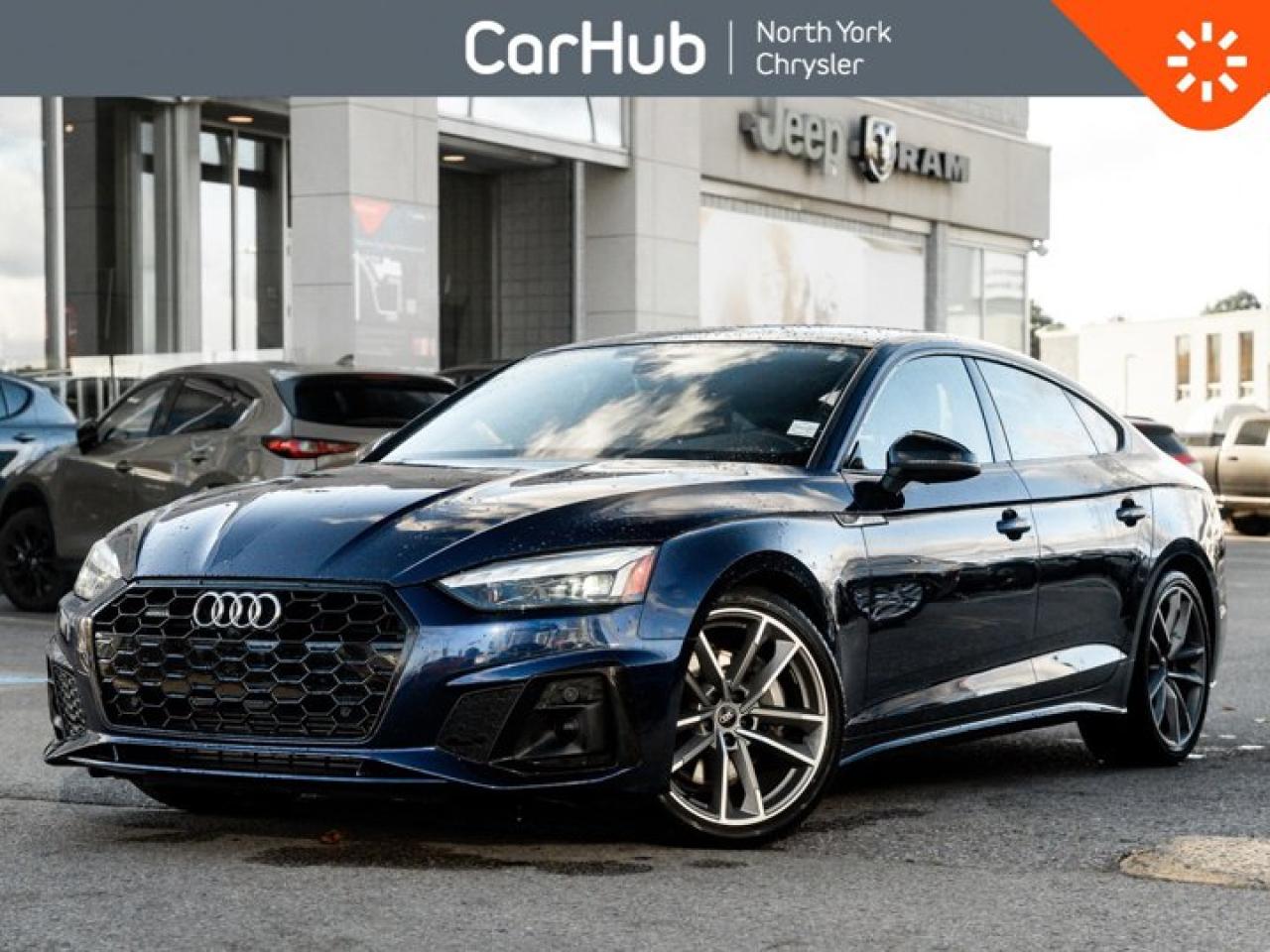 Used 2021 Audi A5 Sportback Technik Navi Sunroof Front Heated Seats Rear Back-Up Camera for sale in Thornhill, ON