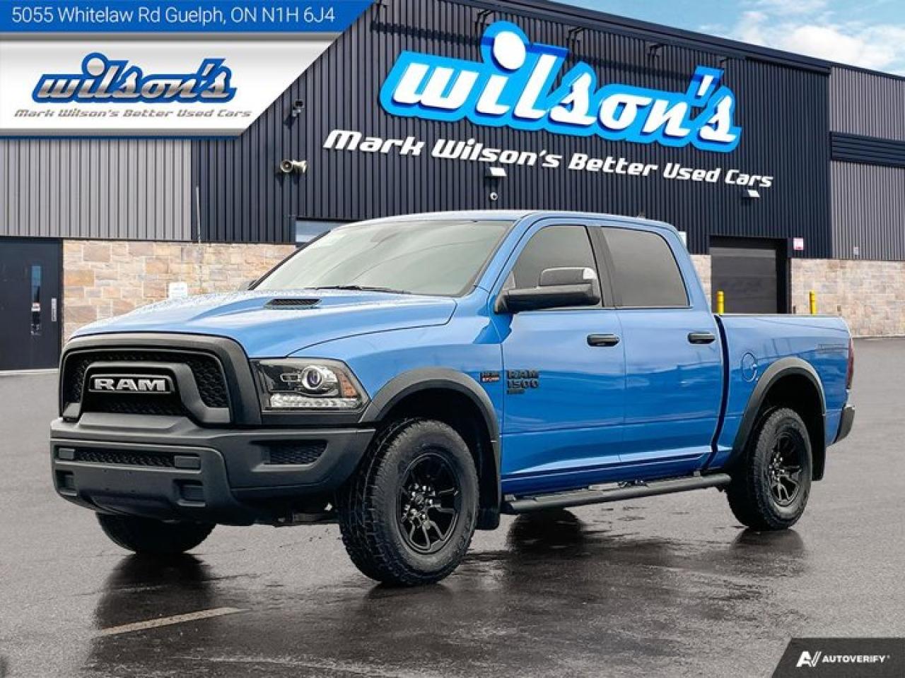 Used 2022 RAM 1500 Classic Warlock  Crew 5.7 Hemi 4WD - 3.92 Ratio | Tow Mirrors | Brake Controller | Carplay + Android Auto for sale in Guelph, ON