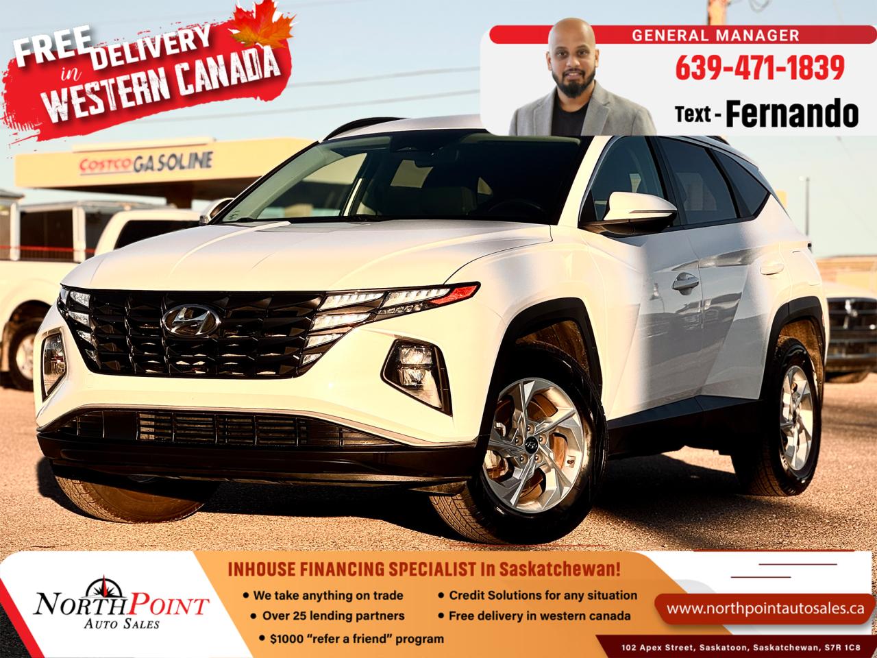 Used 2022 Hyundai Tucson Preferred for sale in Saskatoon, SK