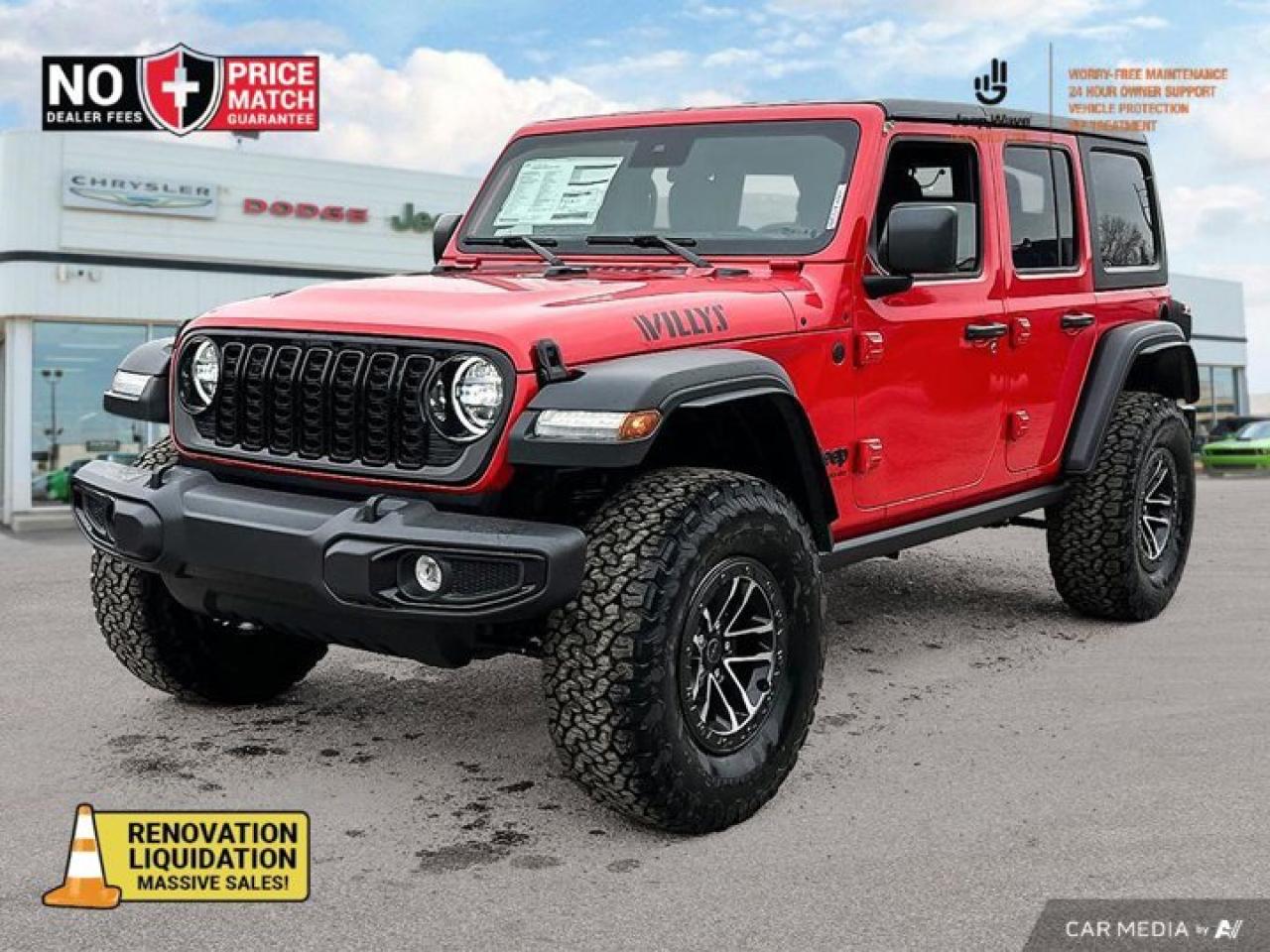 New 2024 Jeep Wrangler Willys for sale in Saskatoon, SK