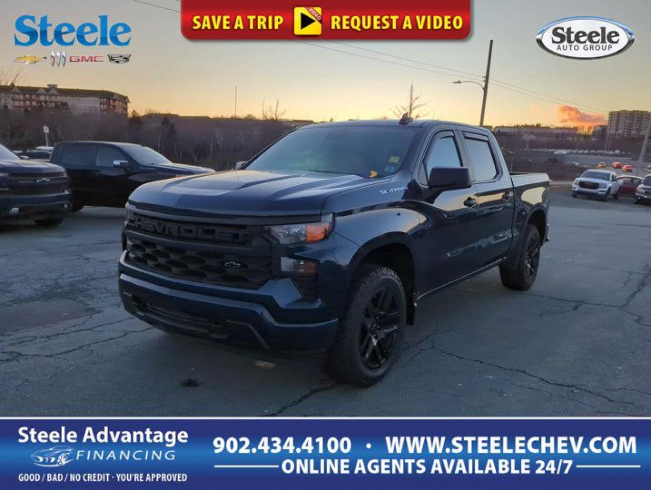 Used 2022 Chevrolet Silverado 1500 Custom *GM Certified* 4.99% Financing OAC for sale in Dartmouth, NS