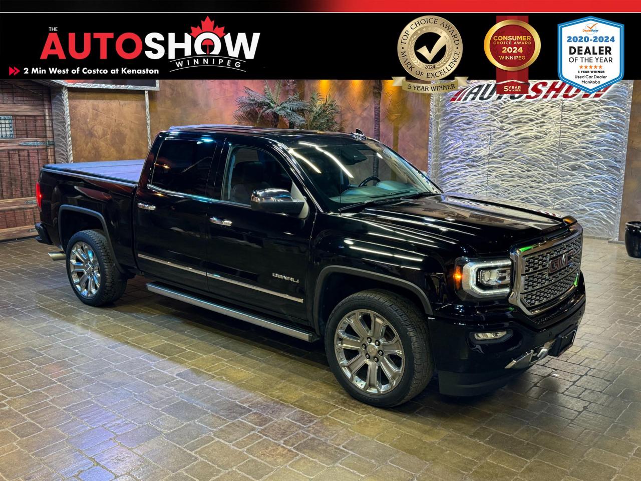 Used 2017 GMC Sierra 1500 Denali - LOW KM!! Htd/Vent Lthr, Remote Start!! for sale in Winnipeg, MB