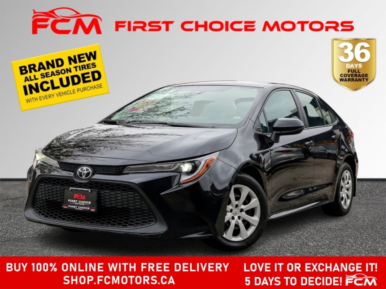 Used 2021 Toyota Corolla LE ~AUTOMATIC, FULLY CERTIFIED WITH WARRANTY!!!!~ for sale in North York, ON