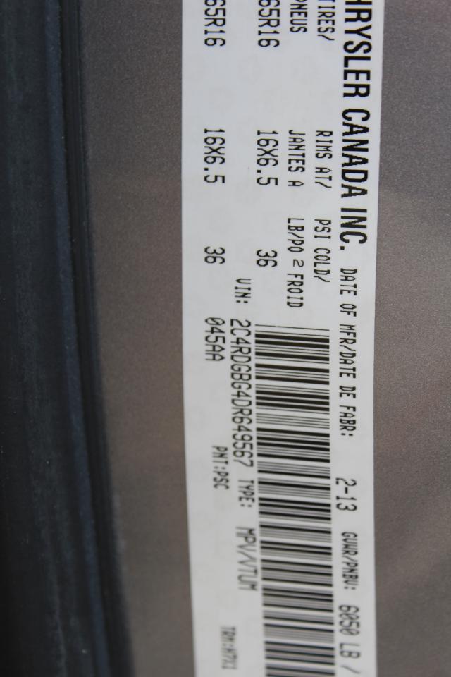 2013 Dodge Grand Caravan  Photo