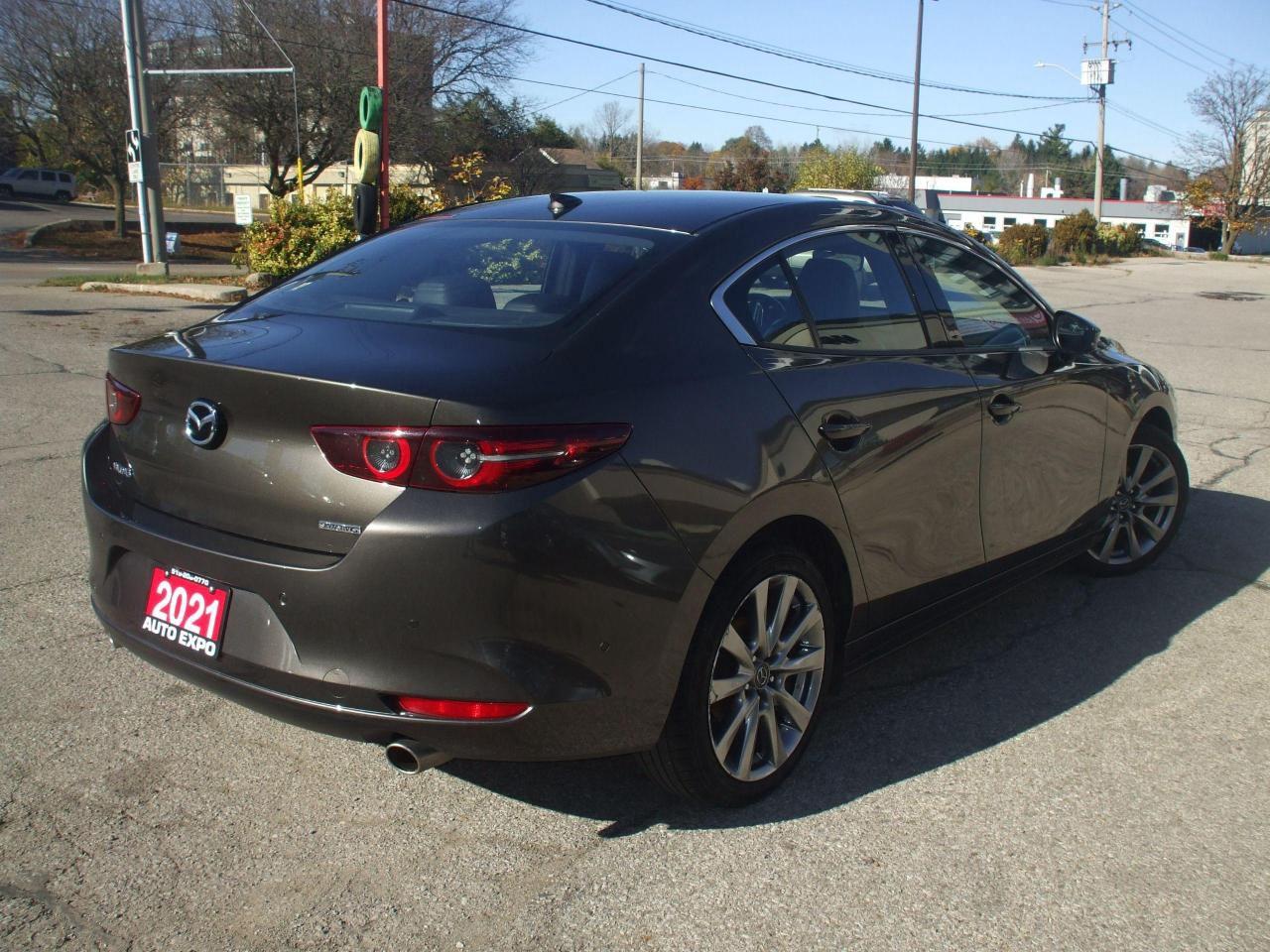 2021 Mazda MAZDA3 Gt,GPS,Lether,Sunroof,Bluetooth,Certified,360 Cam