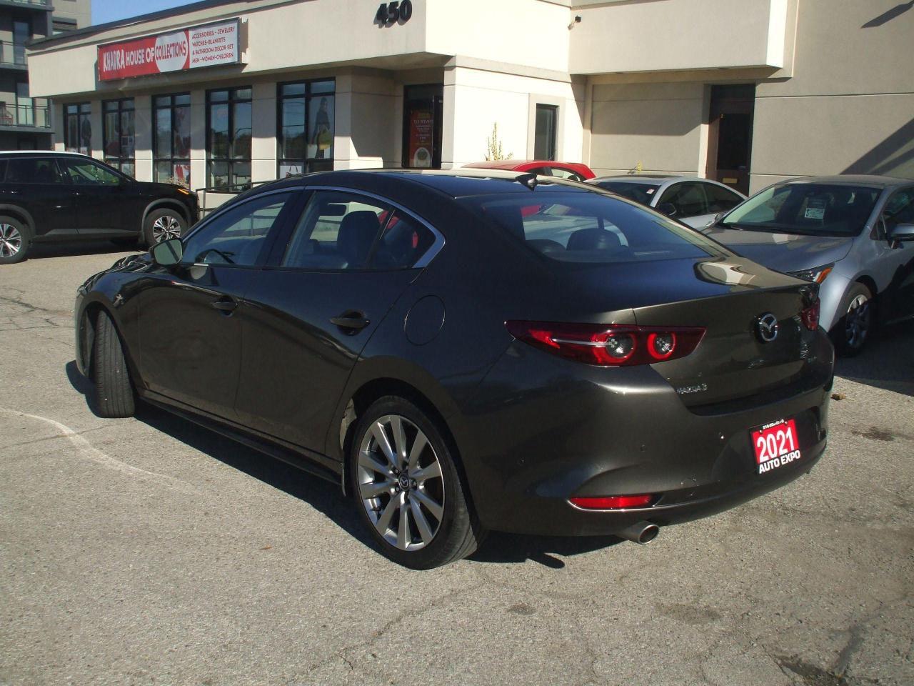 2021 Mazda MAZDA3 Gt,GPS,Lether,Sunroof,Bluetooth,Certified,360 Cam