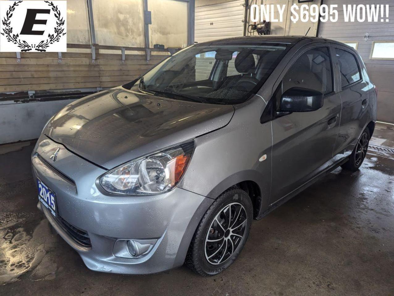 Used 2015 Mitsubishi Mirage ES  GREAT GAS MILEAGE!! for sale in Barrie, ON