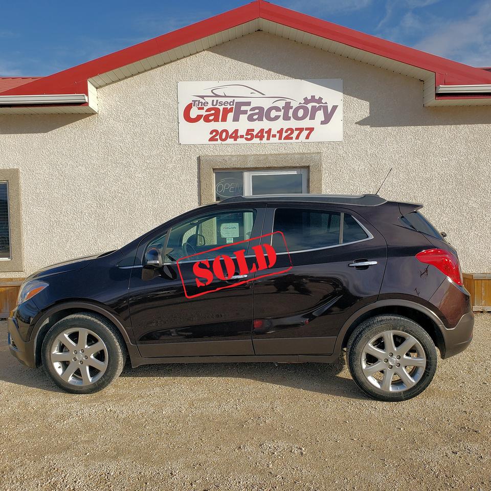 2015 Buick Encore AWD Premium Leather Navigation Sunroof
