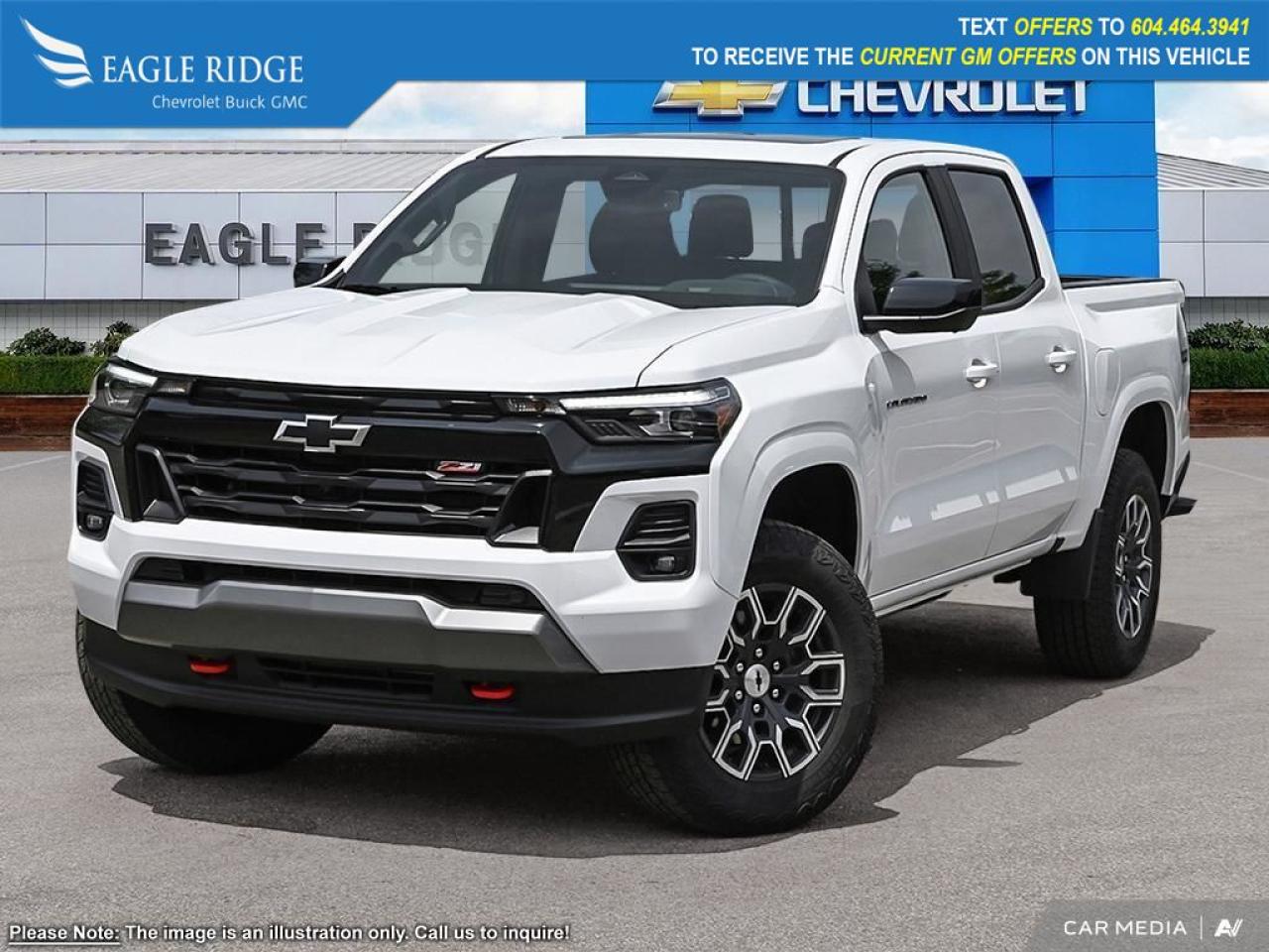 New 2024 Chevrolet Colorado Z71 HD surround vision, adaptive cruise control, Automatic stop/Start. 11 display with google built in for sale in Coquitlam, BC