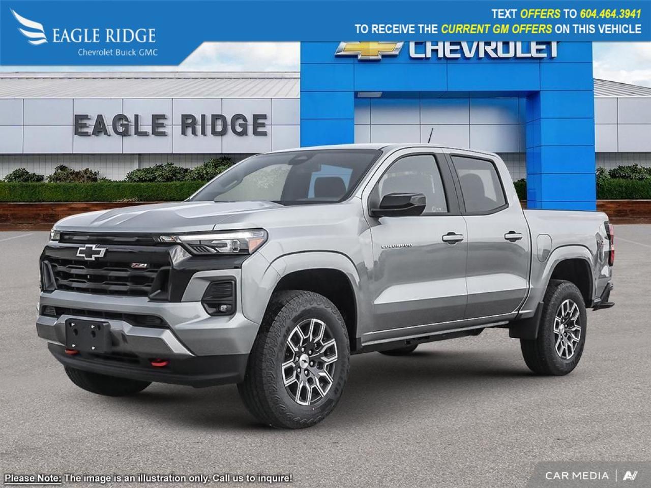 New 2024 Chevrolet Colorado Z71 HD surround vision, adaptive cruise control, Automatic stop/Start. 11 display with google built in for sale in Coquitlam, BC