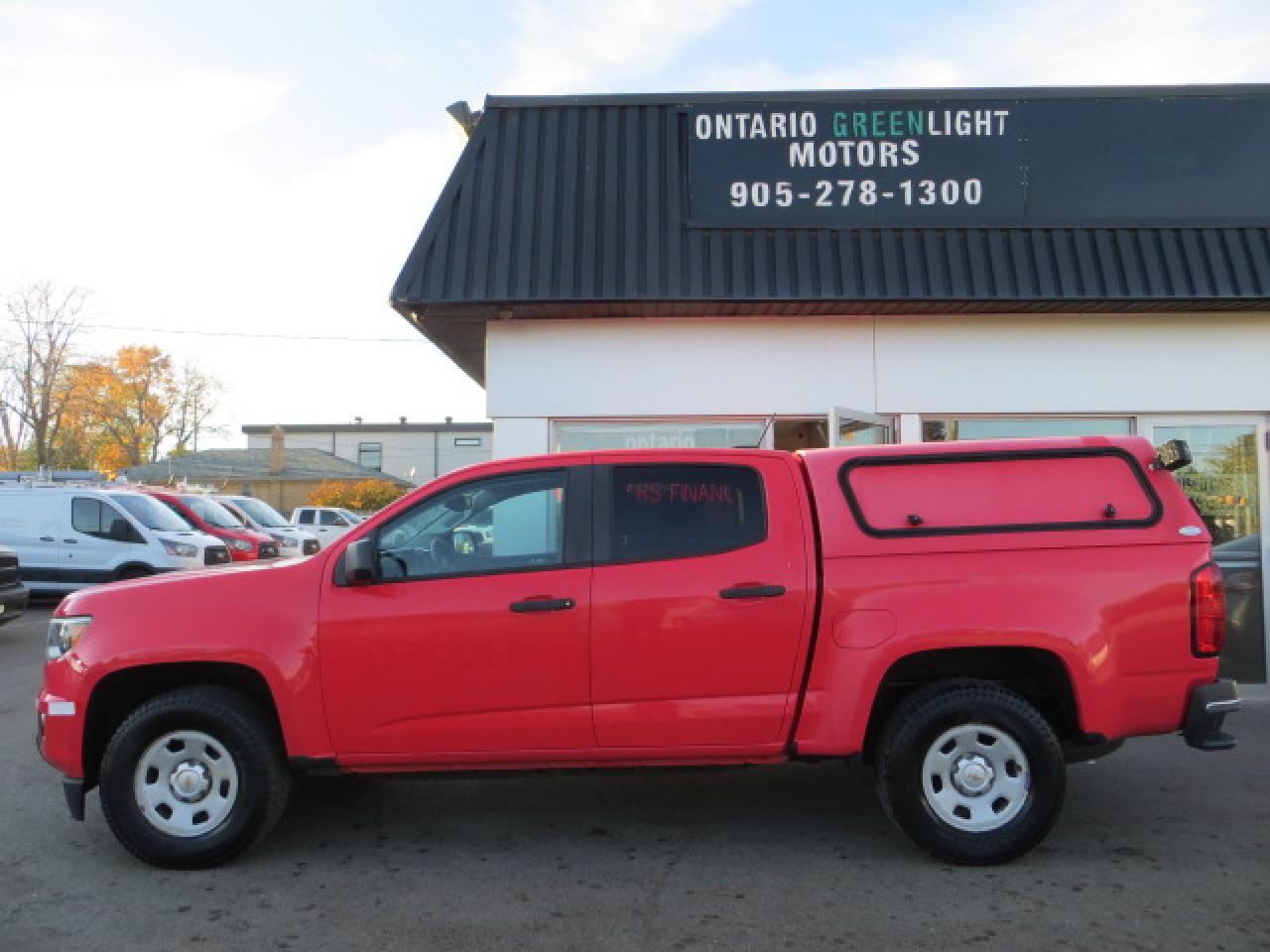 Used 2017 Chevrolet Colorado CERTIFIED, 4X4, CREW CAB, CONTRACTOR BOX, SHELVES for sale in Mississauga, ON