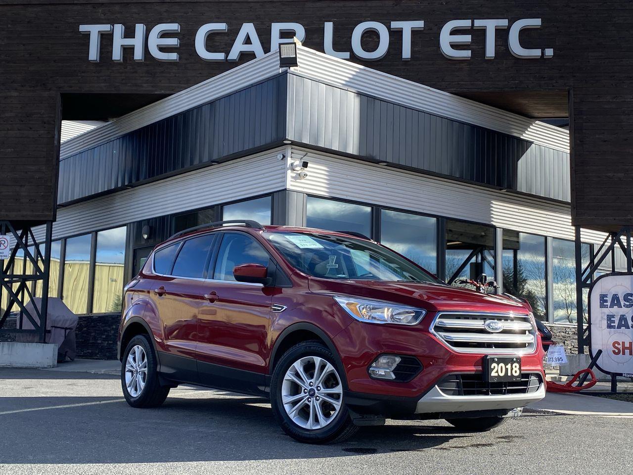 Used 2018 Ford Escape HEATED SEATS, BACK UP CAM, SIRIUS XM, CRUISE CONTROL, BLUETOOTH!! for sale in Sudbury, ON