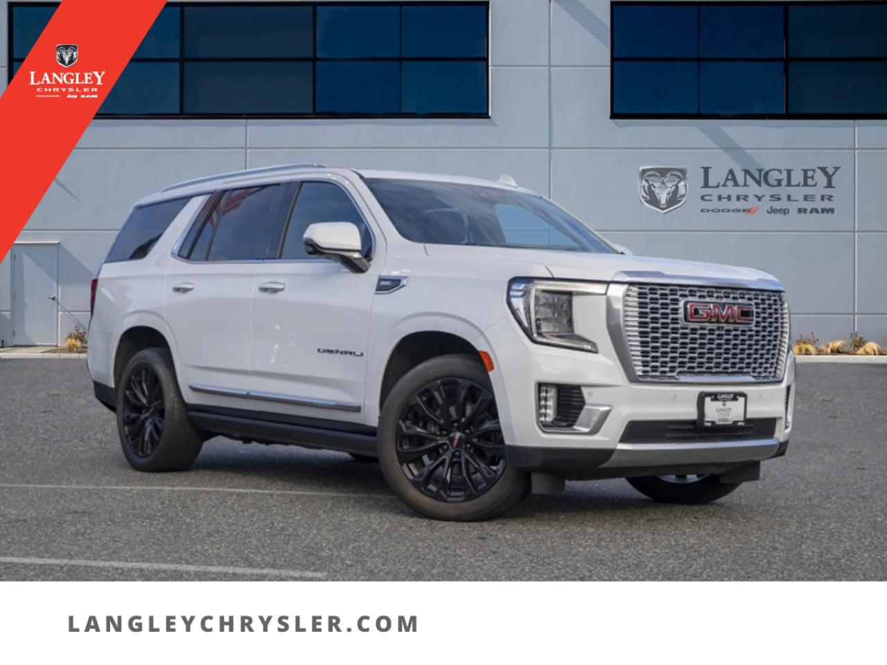 Used 2021 GMC Yukon Denali Heated Seats & Wheel | Bose Speakers | Ceiling Mounted Climate Control for sale in Surrey, BC