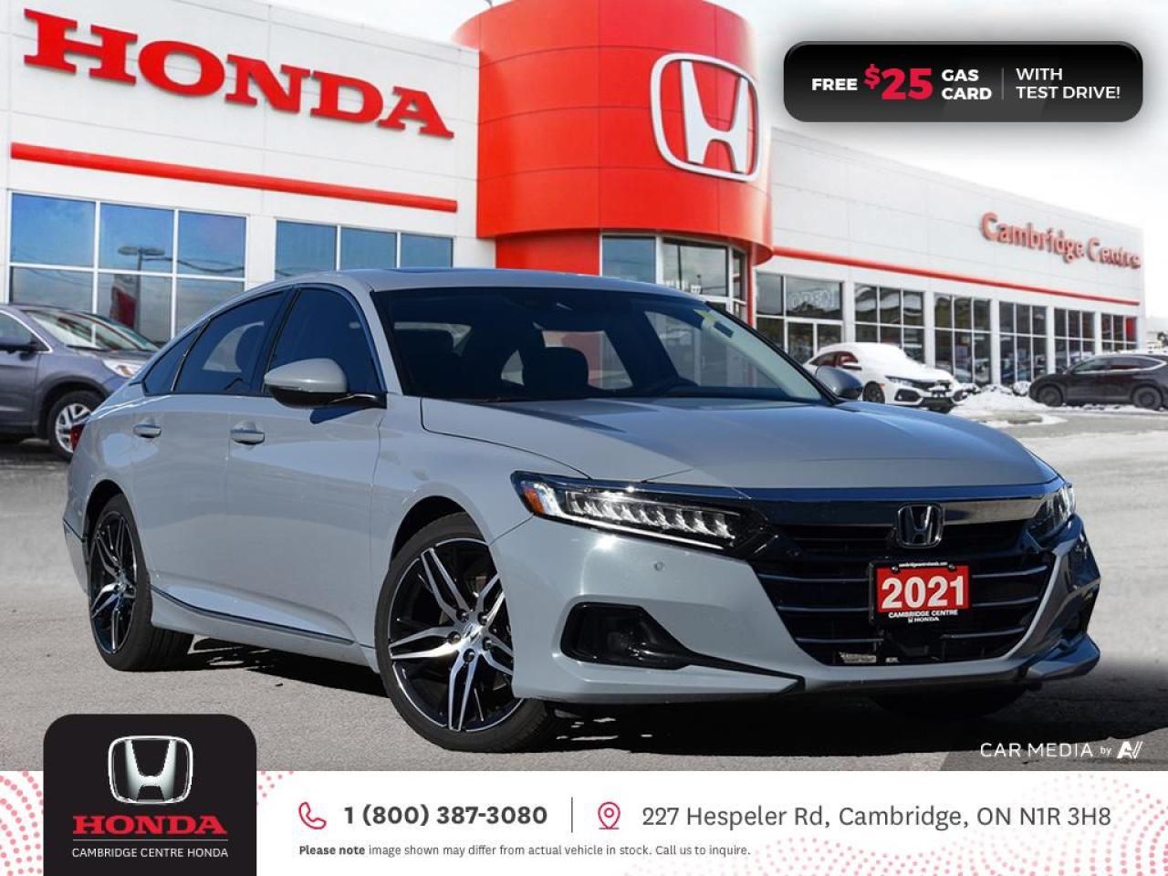 Used 2021 Honda Accord Touring 1.5T HONDA SENSING TECHNOLOGIES | REMOTE STARTER | APPLE CARPLAY™/ANDROID AUTO™ for sale in Cambridge, ON