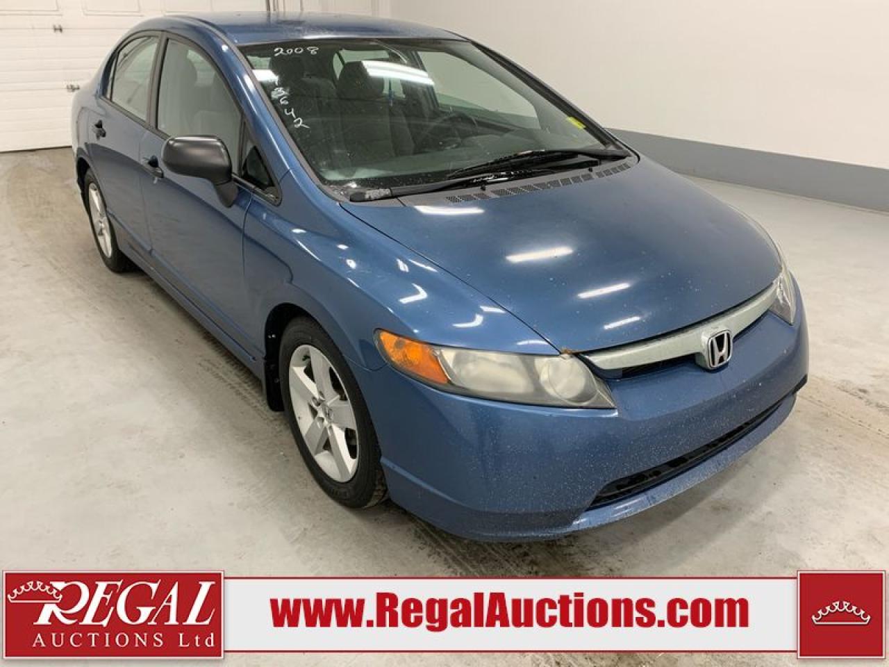 Used 2008 Honda Civic DX-G for sale in Calgary, AB