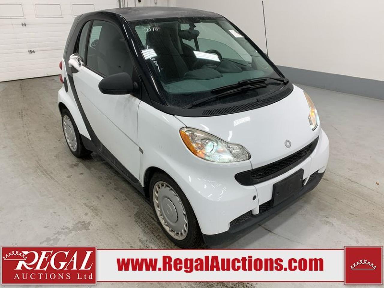 Used 2010 Smart fortwo  for sale in Calgary, AB