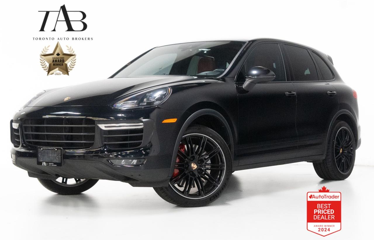 Used 2015 Porsche Cayenne TURBO | PREMIUM PLUS PKG | 21 IN | ACCIDENT FREE for sale in Vaughan, ON