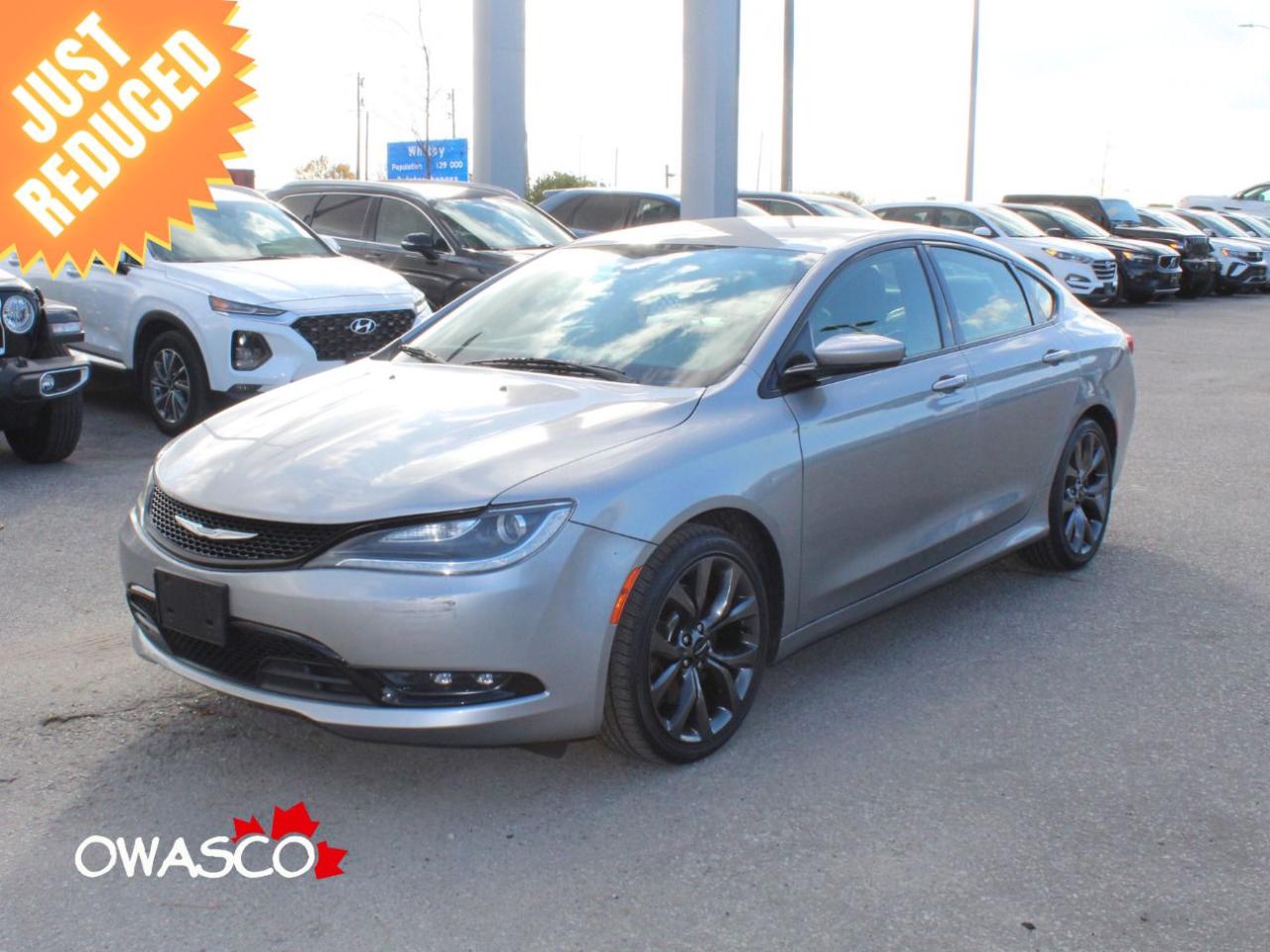 Used 2015 Chrysler 200 3.6L Good on Gas! Fully Safetied! Ready to Go! for sale in Whitby, ON