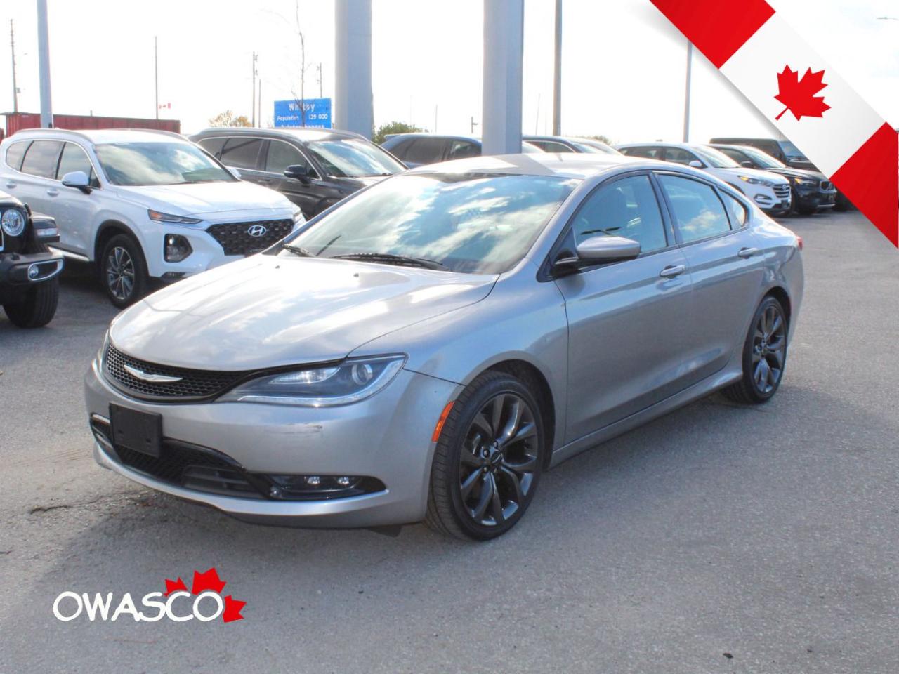 Used 2015 Chrysler 200 3.6L Good on Gas! Fully Safetied! Ready to Go! for sale in Whitby, ON