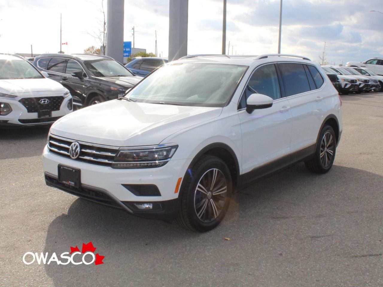 Used 2020 Volkswagen Tiguan 2.0L Highline! Fully Certified! Ready to Go! for sale in Whitby, ON