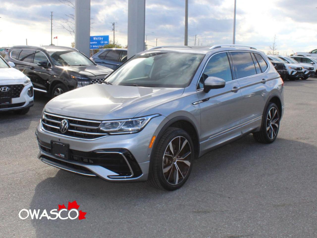 Used 2023 Volkswagen Tiguan 2.0L Fully Certified! R-Line Model! Looks Great! for sale in Whitby, ON