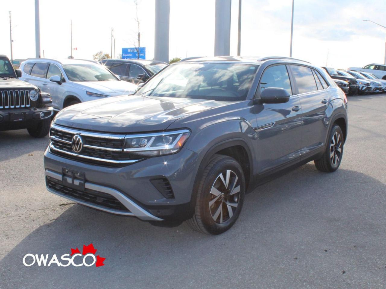 Used 2021 Volkswagen Atlas Cross Sport 3.6L Nice Ride! Looks Great! for sale in Whitby, ON