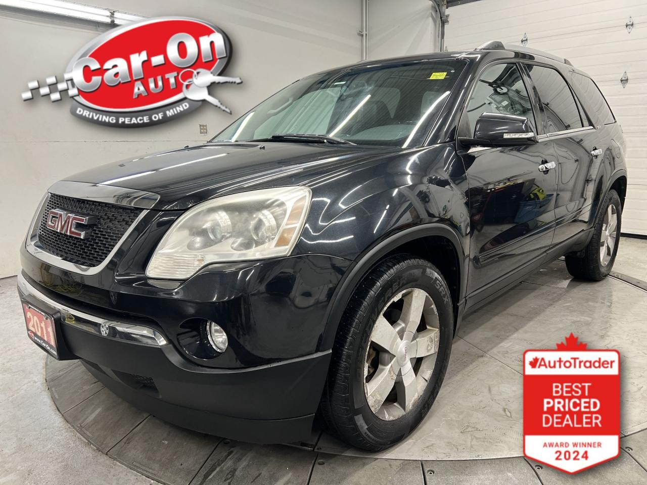 Used 2011 GMC Acadia V6 SLT AWD |PANOROOF |LEATHER |REAR CAM |CERTIFIED for sale in Ottawa, ON